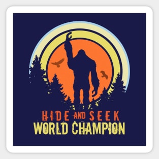 Hide and Seek World Champion (Sasquatch) Sticker